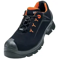 Uvex Sicherheitshalbschuhe S3 HI, HRO SRC 2 MACSOLE aus Mikrovelours, xenova Kunststoffkappe, Weite 11, Größe 42