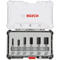 Bosch Accesorios 2607017465 6 Mm Fräser 6 Stücke