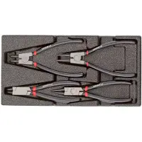 Gedore red R22150017 Sicherungsringzangensatz 2/6 CT-Modul 4-teilig, 3301716