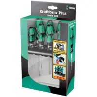 Wera 367/6 Torx Hf Kraftform Plus Torx-schraubendreher-set 6 Stücke