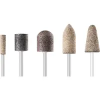 PFERD TOOLS INOX Schleifstift-Set 5-tlg. Schaft 6 mm A30/46/60 für Edelstahl - 33920215