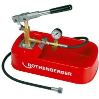 Rothenberger Prüfpumpe RP 30 0-30bar R 1/2 Zoll Saugvolumen p.Hub ca.16 ml