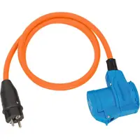 Brennenstuhl Schuko/CEE/Schuko Adapterkabel Camping-/Maritim 1,5m