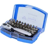 Ks Tools Bit-Satz mit Bit-Umschaltratsche, 32-tlg - BT053532