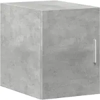 vidaXL Wandschrank Betongrau 30x42,5x40 cm Holzwerkstoff