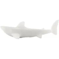 Goodnight Light LED-Akkuleuchte BOBB the shark lamp, schwimmfähig, RGBW dimmbar, weiß / opal, Kunststoff, Modern