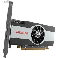 HP AMD Radeon RX 6400 4 GB-Grafikkarte mit DP und HDMI, 154,2 g, 152 mm, 184 mm, 232 mm, 57 mm, 290 g