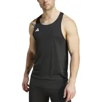 Adidas - ADIzero Essentials Running Singlet - Laufshirt Gr S schwarz