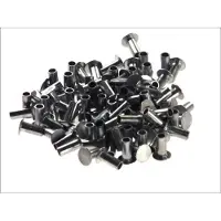 FERODO 100x Niete Trommelbremsbelag 93252 für RENAULT TRUCKS Premium 8mm 18mm Stahl