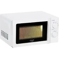 Adler Mikrowellenherd AD 6205 Freistehend, 700 W, Weiß, 5, Auftauen, 20 L
