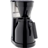 Melitta 1023-06, Filterkaffeemaschine, Gemahlener Kaffee, 1050 W, Schwarz