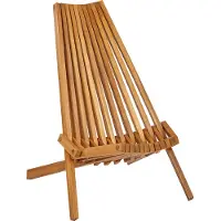 Beliani Balkonset 3-Teilig Hellbraun Akazienholz Latten-Optik Balkontisch mit 2 Klappstühlen Garten Outdoor Terrasse Balkon Ausstattung Möbel