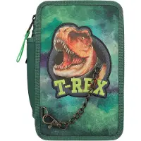 Dino World T Rexgreen (0412506) Triple Pocket Mäppchen