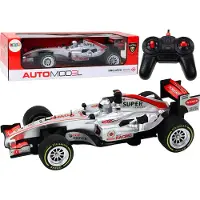 Lean Toys Ferngesteuertes RC-Rennauto 1:12 Silberne Lichter und Sounds