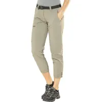 Maier Sports Funktionshose "Lulaka 7/8", Damen, Gr. 44, Normalgrößen, braun (schlamm), 90% Polyamid, 10% Elasthan, Hosen Funktionshose, Damen Wanderhose, atmungsaktive und elastische Outdoor-Hose