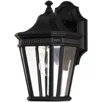 Elstead Lighting Außenwandleuchte Cotswold Lane schwarz Höhe 29,2cm