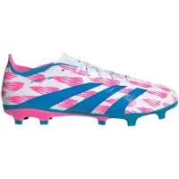 Adidas Predator League FG Cloud White Solar Blue Solar Pink - EU 40 2/3