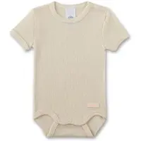 Sanetta - Kid's Wool Body S/S - Merinounterwäsche Gr 56/62 beige