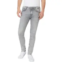 Pepe Jeans für Herren. PM206321WR2 Graue Finsbury Jeans (38/34), Lässig, Baumwolle, Denim
