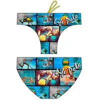Turbo Player Waterpolo Italia Badeslip