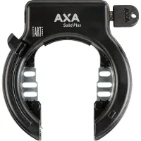 Axa Rahmenschloss Solid Plus schwarz, für Rahmenmontage