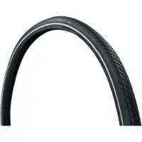 Dresco Pannenschutz Reifen Traveller 28x1 5/8 x 1 3/8 (37-622) Reflektierend Schwarz