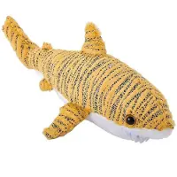 Wild republic Foilkins Tigerhai-teddy Golden Golden One Size