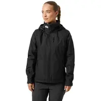 Helly Hansen für Damen. 34447 Segeljacke Crew Hooded Midlayer 2.0 schwarz (3XL), Lässig, Polyester, Outdoor