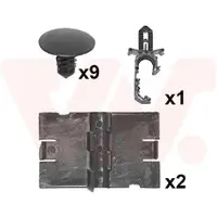 VAN WEZEL Montagesatz, Motorhaube 4386797 vorne für RENAULT