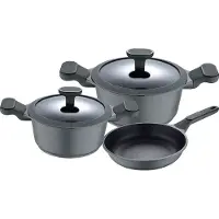 Bergner San Ignacio Kochgeschirrset 5 Stücke Silber Silber One Size