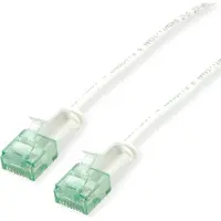 Roline RM UTP DataCenter Patchkabel Cat.6A (Class EA), slim, weiß, 2 m