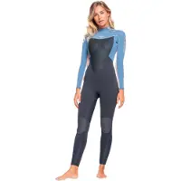 Roxy Prologue 3/2 Mm Neopren-anzug Mit Langen Ärmeln Und Reißverschluss Am Rücken Für Damen