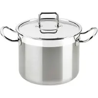 BRA Profesional A343954, 6,5 l, Edelstahl, Edelstahl, Keramik, Gas, Halogen, Induktion, Versiegelte Platte, Edelstahl, Edelstahl