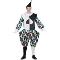 MOM Harlekin Herrenkostüm