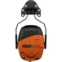 ISOTunes Gehörschutz LINK 2.0 Helmet Mount - schwarz / orange