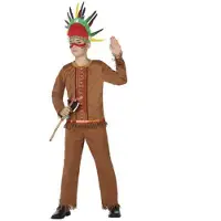 Atosa Indian Jungenkostüm