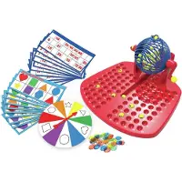 Merchant Ambassador 2in1 Bingo Spiel von Chad Valley – Klassisches Bingo & Farben- und Formen-Bingo für Kinder ab 3 Jahren
