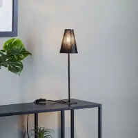 Euluna Tischleuchte Trifle, schwarz