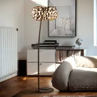 Schuller Valencia Stehleuchte Narisa, roségold/braun