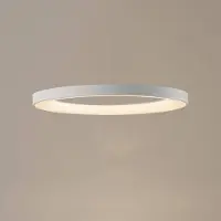 Mantra-Iluminacion Smart LED-Hängelampe Niseko II, Ø 50 cm, weiß, CCT, dimmbar