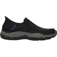 SKECHERS Slip-Ins: Respected - Elgin Slip-Ins Sportief - zwart - Maat 46