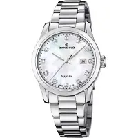 Candino Armbanduhr Damen Analog Edelstahl Luxus Uhr silber Classic UC4738/1