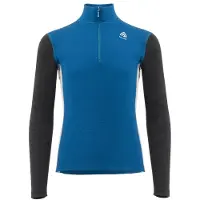 Aclima - Warmwool Mock Neck Junior - Merinounterwäsche Gr 150 blau