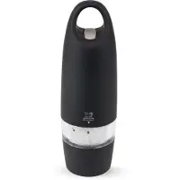 Peugeot Zest Salzmühle Elektrisch Schwarz Soft Touch 18 cm