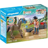 Playmobil Horses of Waterfall 71357 Hufschmied Ben & Achilles