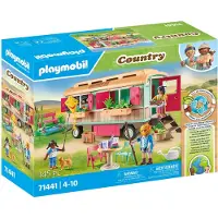 Playmobil Gemütliches Café-wohnwagen-bau-spiel