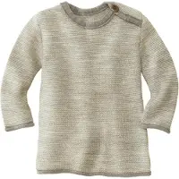 Disana - Kid's Melange-Pullover - Merinopullover Gr 50/56 beige
