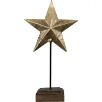 Mars & More stehendes stern gold 35cm*