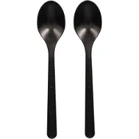 Papstar 1000 Löffel (Mehrweg), Bio-PP, 18,5 cm, weiss, extra stabil