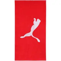 Puma Team Towel Large 70x140 for all time red-white (02) OSFA